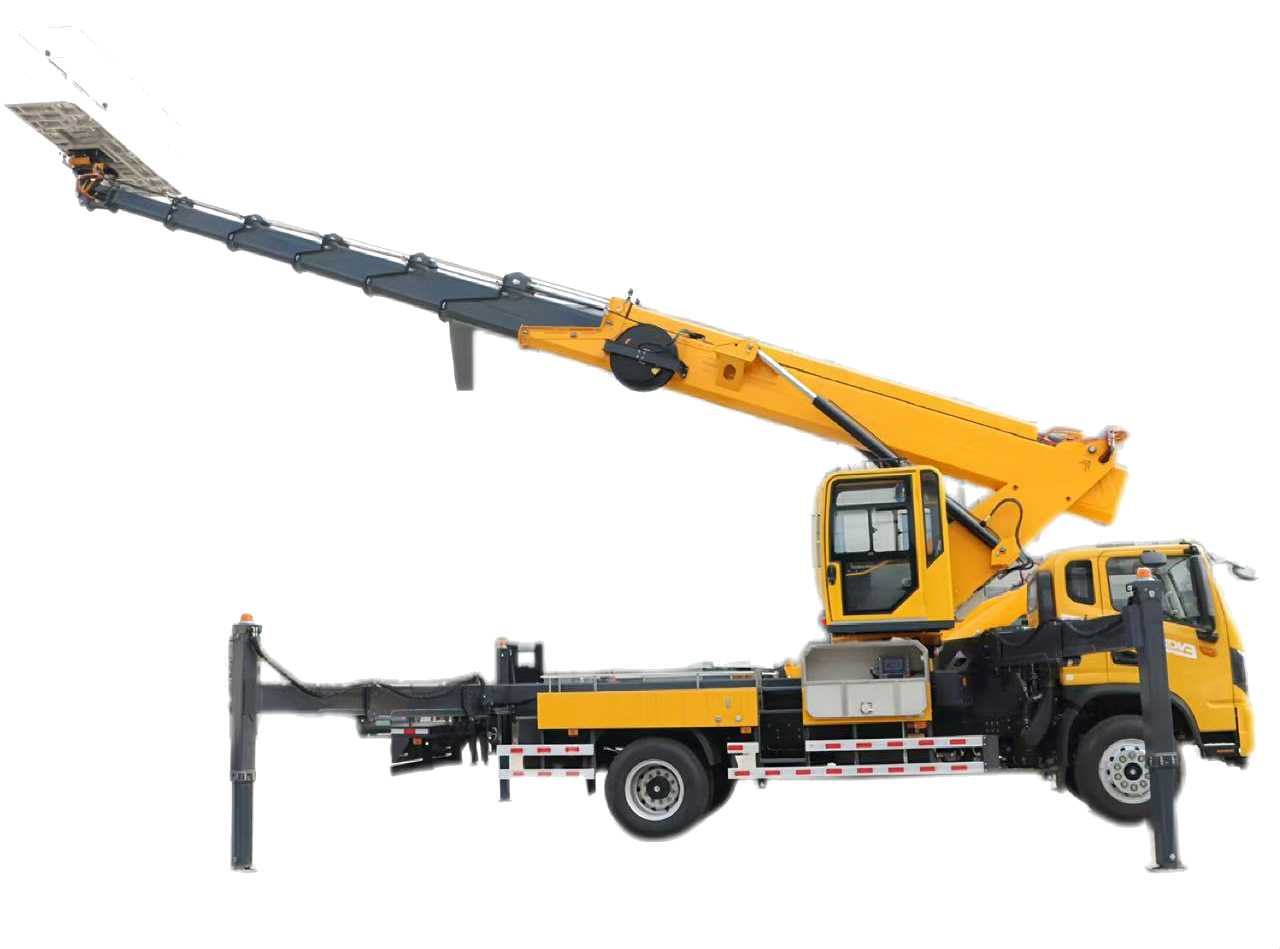 Plateforme élévatrice de 40 mètres montée sur camion