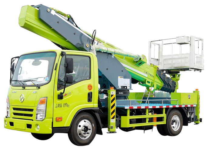 Plateforme élévatrice montée sur camion de 35 mètres