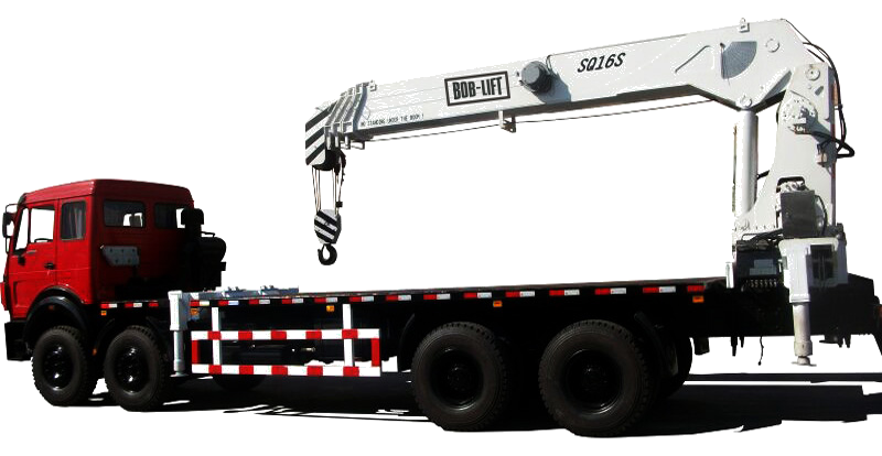 16 Ton Telescopic Boom Truck Mounted Crane