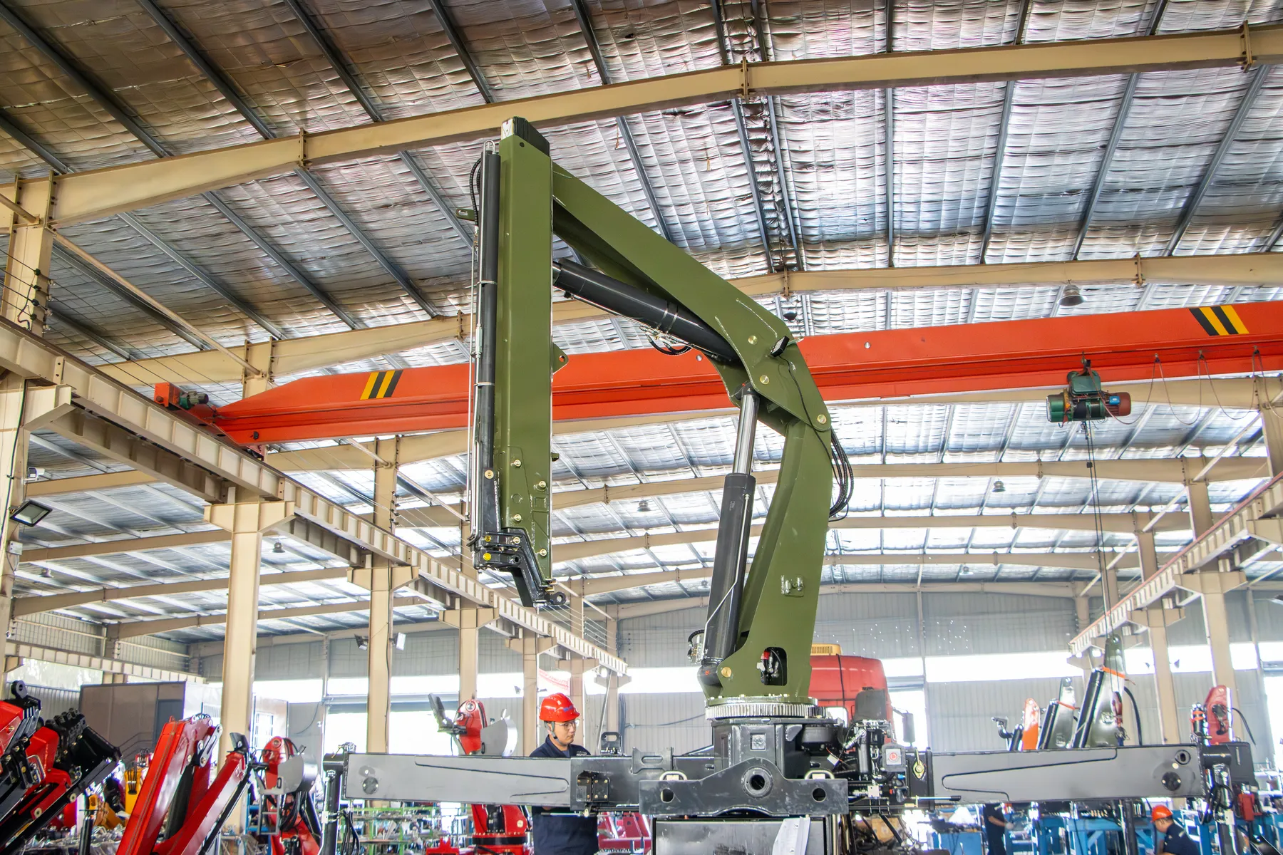 6.3 Ton Knuckle Boom Truck Mounted Crane SQ6.3ZA3